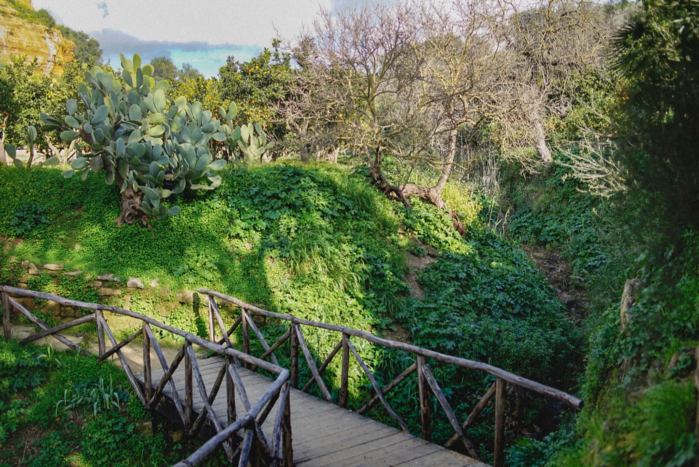 Il Giardino della Kolymbethra, tra vegetazione mediterranea e agrumi