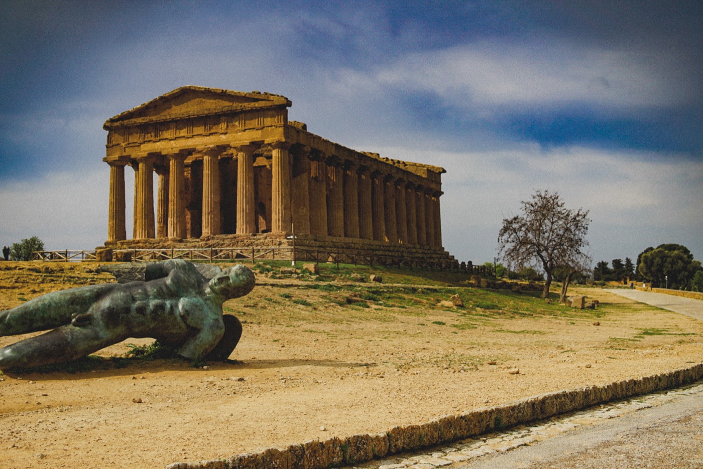 Il Tempio della Concordia, uno dei templi meglio conservati della Valle dei Templi